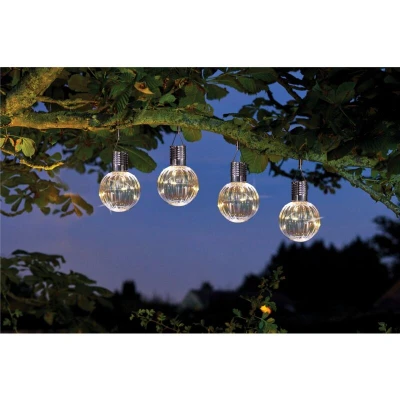 Image of Smart Solar Eureka! Orb LED Light Bulbs (4 Pack)