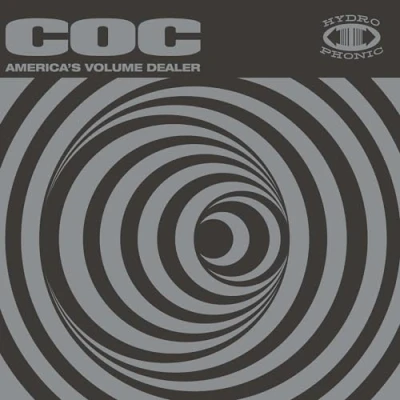 Image of Corrosion Of Conformity Americas Volume Dealer 180g Clear &amp; Black Marble vinyl 2024 Dutch LP MOVLP3185
