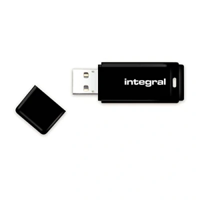 Image of Integral 128GB Black USB 2.0 Memory Flash Drive