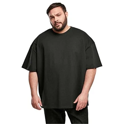 Image of Urban Classics Ultra Heavy Oversized Basic Tshirt, Men&#039;s, Size: Large, Black