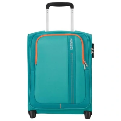 Image of American Tourister Sea Seeker Upright S Cabin Luggage, 45 cm, 28 L, Aqua Green, Green (Aqua Green), (45 cm L)