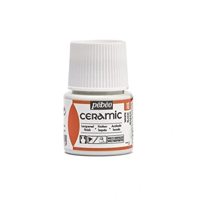Image of PEBEO 025 010 45 ml Paint, Liquid, White, 4.5 x 7 cm