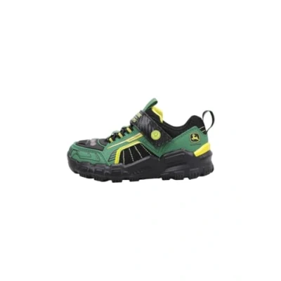 Image of Skechers Boy&#039;s John Deere x Adventure Track Rugged Brights Green, 1 UK