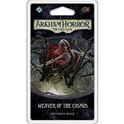 Image of Fantasy Flight Games Arkham Horror the Card Game: Mythos Pack 5.6. Weaver of Cosmos Game Ages 14+ 1 to 4 Players 60 120 Minutes Playing Time