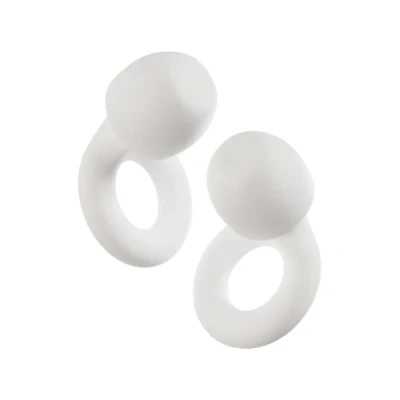 Image of Loop Quiet 2 Ear Plugs Ultra Comfy Reusable Noise Reducing Earplugs for Sleep, Deep Focus, Travel, Sensitivity Flexible Hearing Protection Customizable Fit 24dB (SNR) Reduction