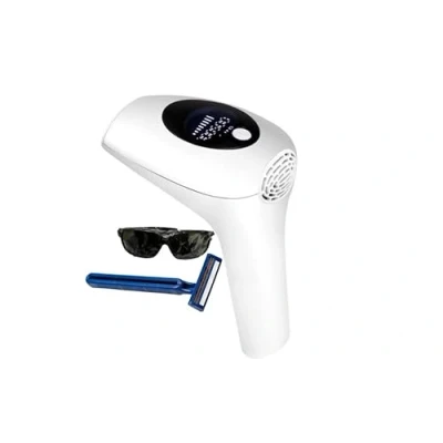 Image of IPL Hair Removal Device with Ice Cooling System, Painless Laser Device, 999,999 Flashes Body and Facial Permanent Remover for Women Men