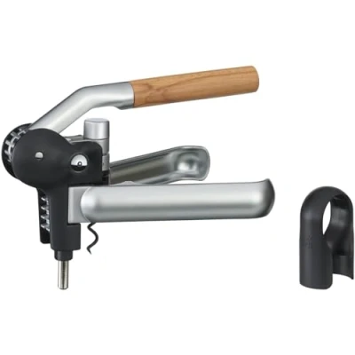 Image of WMF Baric Lever Corkscrew Wine 19 x 11 15 cm, with Foil Cutter, Professional Bottle Opener, Opener for and Prosecco, Effortless Operation