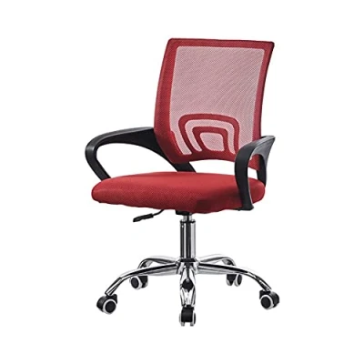Image of CLIPOP Mesh Office Desk Chair Modern Ergonomic Swivel Computer High Adjustable Executive Task with Lumbar Support Comfy Padded for Home Furniture