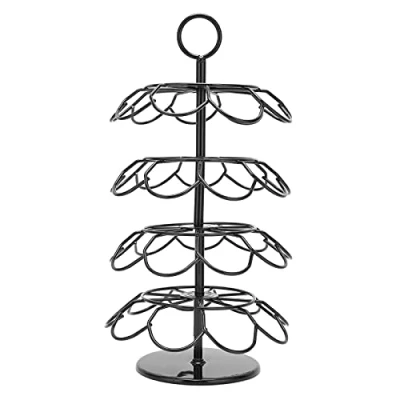 Image of Rotating Coffee Capsule Rack Holding 36Pcs Capsules Pod Holder Organizer for K‑Cup/Dolce Gusto