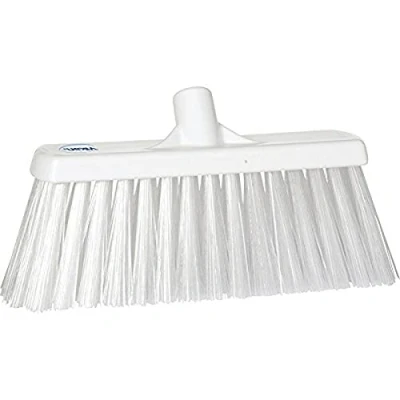 Image of Vikan 29155 Very Hard Broom, White, 330mm Length, 100mm Width, 170mm Height,