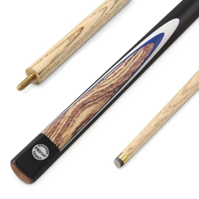 Image of PRO147 48 Inch 3 Piece Kingwood Junior Kids Snooker Pool Cue 10mm Tip