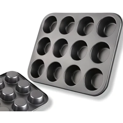 Image of Tefal Excellence Ultra Durable Non Stick Muffin Tin 12 Muffins, J2584244