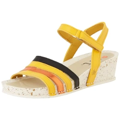 Image of ART Women&#039;s 1943 I Imagine Sandal, Nappa Multi Yellow, 5 UK