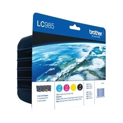 Image of Brother LC985 Cyan Ink Cartridge LC985VALBP