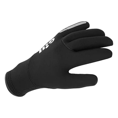 Image of Gill 3mm Double Lined Neoprene Gloves Thermal Protection &amp; Silicon Palm Grip for Watersports Paddleboard SUP Wild Swimming