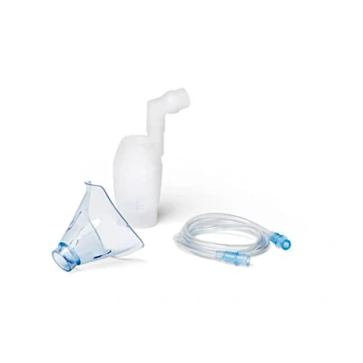 Image of OMRON NEB6020 Adult Mask Replacement Aerosol Nebuliser Set for C102 Total Mask, Air Tube Original Accessory