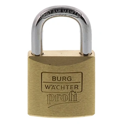 Image of Burg Wächter Profi 116 30 Brass Padlock, Bügelstärke: 5,0 mm