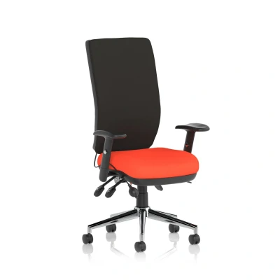 Image of Chiro High Back Bespoke Colour Seat Tabasco Orange