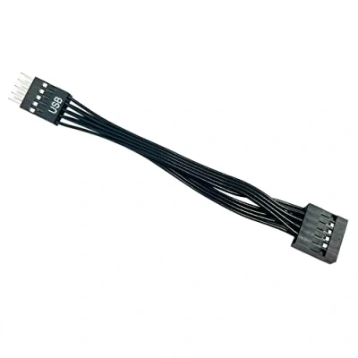 Image of Gintai 11Pin Female to 9Pin Male USB Converter Cable Replacement for Lenovo Motherboard