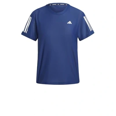 Image of adidas Performance OTR B Print Tshirt, Women&#039;s, Size: XXS, Semi blue