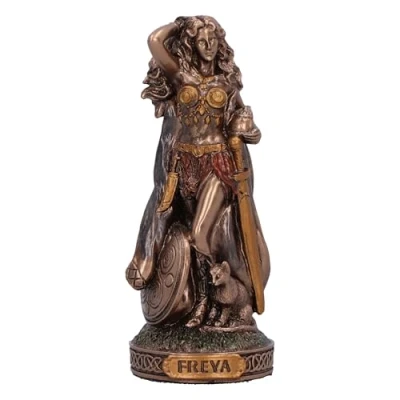 Image of Nemesis Now Freya Goddess of Love and Fertility (Mini) 8.5cm, Resin, Cast in the Finest Expertly Hand Painted