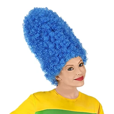 Image of Cartoon Blue for Marge Simpson Wig Fancy Dress Costumes &amp; Outfits Accessory