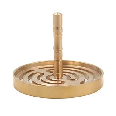 Image of Namvo Incense Press Mold, Brass Mold Tool Cone Molds for Making DIY Fragrance Accessory