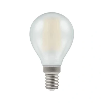 Image of Crompton LED Round Filament Dimmable Pearl 5W 2700K SES E14