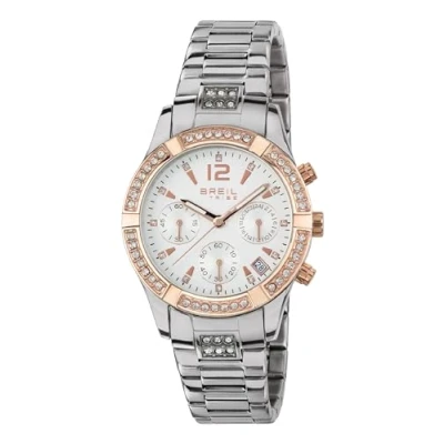 Image of Breil Women&#039;s Collection Watch C&#039;est Chic EW0426 Lady&#039;s Cronograph with Crystals Steel Strap 36 mm