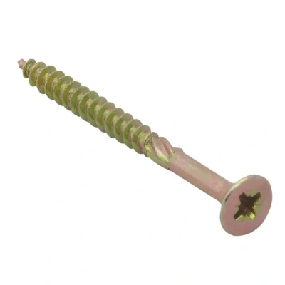 Image of Spectre Advanced Multi purpose Woodscrews 5.0 x 60mm Zinc Yellow Passivated Box 100