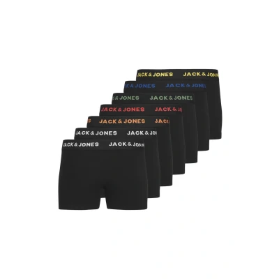 Image of Jack &amp; Jones Junior Jacbasic Trunks 7 PACK Pants for kids, Size: 14y, Black