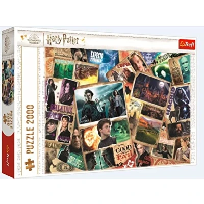 Image of Trefl 27123 2000 Pieces, Film Figures, DIY Creative Entertainment Fun Classic Puzzles for Adults and Children from 12 Years, Harry Potter Heroes