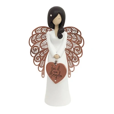 Image of You Are An Angel AN009I Figurine, Ceramic, White, 15.5 cm