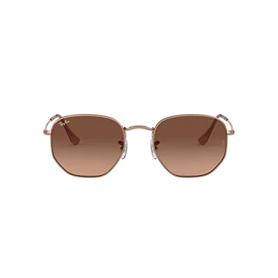 Image of Ray Ban Sunglasses, Size: 51, Pink gradient brown
