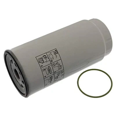 Image of K1006519, K1006529 Fuel Filter FEBI BILSTEIN 49557 Insert with seal ring DAF: CF, CF 85, MAN: TGX, MERCEDES BENZ: ANTOS, UNIMOG