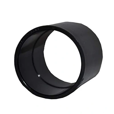 Image of Pack of 5 Solvent Weld 32mm Waste Pipe Coupling Black