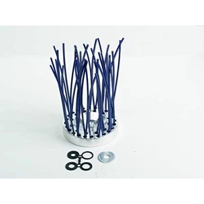 Image of Ratioparts Wild Herb Brush 25.4 mm Diameter Boring 18 Draden for Cutter OCTO Pro, Blue
