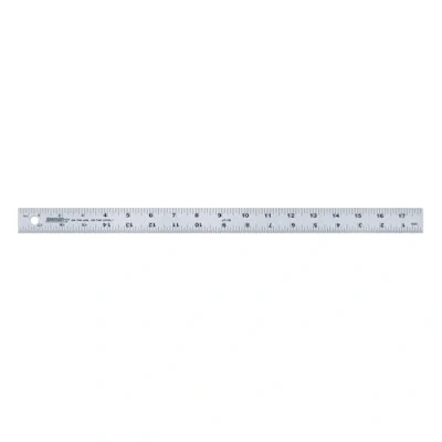 Image of Pro Art Johnson Aluminum Ruler 18 inch, Other, Multicoloured, 3.17x45.72x0.25 cm