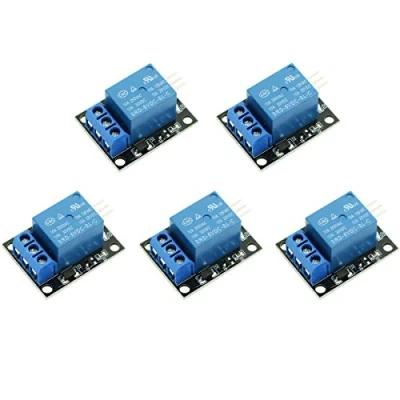 Image of WINGONEER 5PCS KY 019 5V One Channel Relay Module Board Shield for PIC AVR DSP ARM arduino