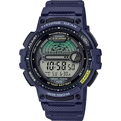 Image of Casio Men Digital Quartz Watch with Resin Strap WS 1200H 2AVCF