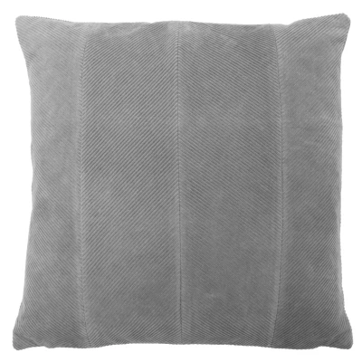 Image of Furn Jagger Feather Filled Cushion, Grey