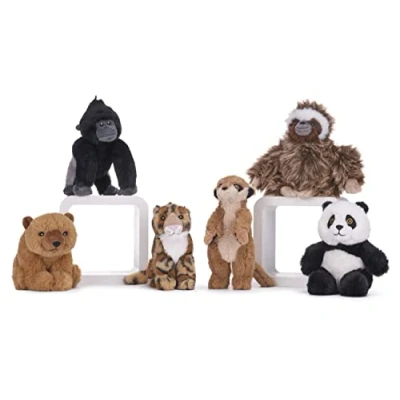 Image of Posh Paws one Eco Earth Around the World Animals 15cm (6 inches) soft toy Please Note: Only selected at random per transaction
