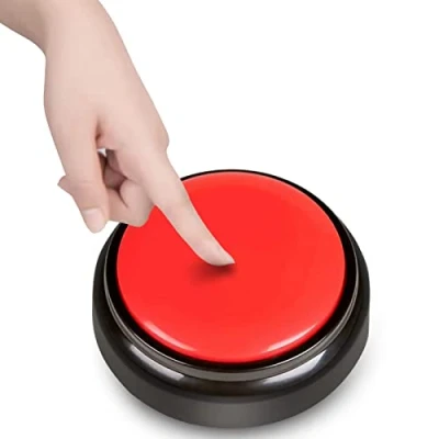 Image of Talking Alarm Clock with Volume Control Rotation button PRESS big Speaks The Time, Date and Day Perfect for Blind, Elderly or Visually Impaired