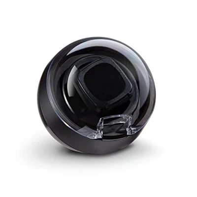 Image of KLARSTEIN St. Gallen ll Watch Winder Left/Right or Bidirectional Running, 4 Programmes: 650/900 / 1200/1500 Revolutions Per Day, Switchable LED Lighting, Touch Control Panel, Colour: Black