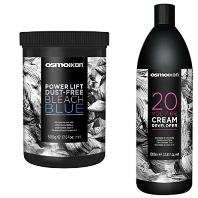 Image of OSMO IKON Blue Bleach 500g + Cream Developer 6% KIT