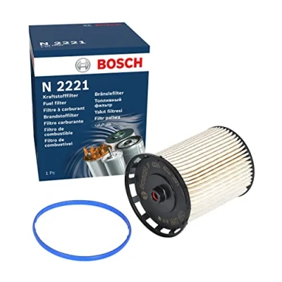 Image of 4M0127434B Fuel Filter BOSCH F 026 402 221 Insert AUDI: Q7, Q8, VOLKSWAGEN: Touareg III, BENTLEY: Bentayga