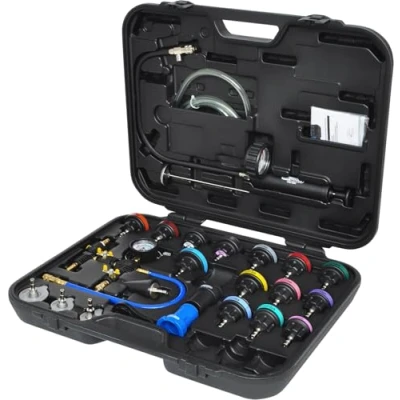 Image of KS Tools 150.1930 MASTER Cooling system diagnostic service set, 25 pcs