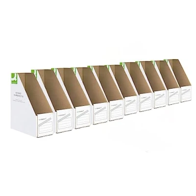 Image of Q Connect KF21659 Business Magazine File (10 pack) 100x230x300mm