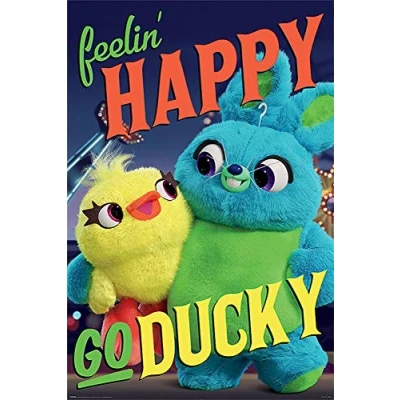 Image of Disney Poster, Multi Colour, 61 x 91.5cm