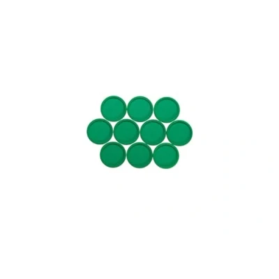 Image of Maul Round Magnets, 34mm, Pack Of 50, Green